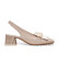 Kaufen Hispanitas Beige Hanoi Ledersandalen