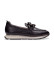 Buy Hispanitas Leather Moccasins Kansas Bolero black