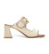 Buy Hispanitas Leather Sandals Miami beige