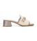 Buy Hispanitas Leather Sandals Dallas beige