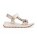Buy Hispanitas Beige Maui Leather Sandals