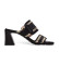Buy Hispanitas Leather Sandals Miami black