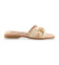 Acheter Hispanitas Sandales en cuir beige et pierre