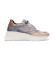 Comprare Hispanitas Sneakers in pelle grigio paprika