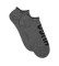 HUGO Pack 2 Pair of Grey Cotton Ankle Socks