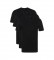 BOSS Pack de 3 Camisetas 50325386 negro