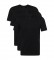BOSS Pack of 3 RN 3P CO short sleeve T-shirts 10145963 01 black