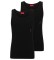 Comprar HUGO Pack 2 Camisetas Interiores Logo negro