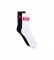 HUGO Pacote 2 meias Logotipo Mix branco, preto