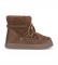 Kup Inuikii Buty ze skóry Curly brązowe