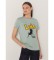 Lois Jeans Green print short sleeve t-shirt