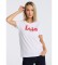 Lois White puff print short sleeve t-shirt
