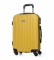 ITACA Travel Case 4 Wheel Rigid Cab T71550 mustard -55x38x20cm