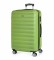 ITACA Grande valise de voyage à roulettes 71270 vert -68X47X30Cm