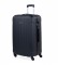 ITACA Grande valise de voyage XL rigide Ã  4 roulettes 771170 noir -73x48x28cm