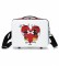 Joumma Bags ABS Mickey & Minnie love white toiletry bag -29x21x15cm