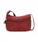 Kipling Izellah red shoulder bag -33x23x12cm