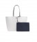 Lacoste Anna Reversible two-tone white, navy bag