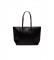 Lacoste Sac shopping femme noir -35x30x14cm