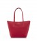 Lacoste Bolso Shopping Bag PequeÃ±o L.12.12 Concept rojo -24x24,5x14,5cm-