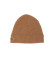 Lacoste Cappello in lana a coste marrone