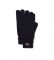 Lacoste Gloves Knitted wool navy fabric