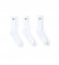 Lacoste Pack of three pairs of white socks