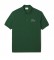 Lacoste Loose fit green cotton pique polo shirt