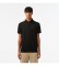 Lacoste Smart Paris Poloshirt aus schwarzem Stretch-Baumwollpiqué