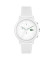 Kopen Lacoste 12.12 Chronograaf horloge wit