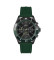 Comprare Lacoste Orologio Tiebreaker con cronografo e cinturino in silicone verde