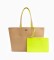 Lacoste Anna Reversible Bicolour Reversible Handbag brown, yellow