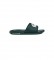 Lacoste Green logo flip flops