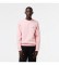 Lacoste Brushed Cotton Sweatshirt pink