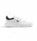 Lacoste Lineset white leather trainers