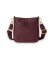 Comprar Lauren Ralph Lauren Bolsa transversal Cameryn pequena de couro grená