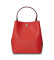 Comprar Lauren Ralph Lauren Bolso saco Reese pequeño de piel cruzada rojo