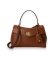 Comprar Lauren Ralph Lauren Saco pequeno Farrah em pele napa castanha