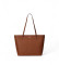 Buy Lauren Ralph Lauren Karly medium brown cross body leather tote bag
