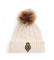 Acheter Lauren Ralph Lauren Bonnet beige Crest Pom Pom