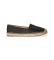 Buy Lauren Ralph Lauren Cameryn espadrilles in black nappa leather