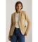 Comprare Lauren Ralph Lauren Giacca in jacquard intrecciato beige