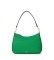 Comprar Lauren Ralph Lauren Bolsa Danni média de couro cruzada verde