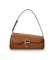 Comprare Lauren Ralph Lauren Borsa Tasha media in pelle marrone