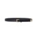 Comprar Lauren Ralph Lauren Cinturón estrecho de piel granulada negro