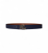 Buy Lauren Ralph Lauren Reversible grained leather belt navy, brown