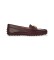 Comprar Lauren Ralph Lauren Mocasines Driver Barnsbury de charol arrugado burdeos