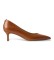 Acheter Lauren Ralph Lauren Escarpin Adrienne en cuir marron
