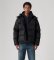 Comprare Levi's Piumino con cappuccio Rockwell nero