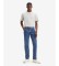 K�b Levi's Jeans 502 Taper Stonewash Stretch blå